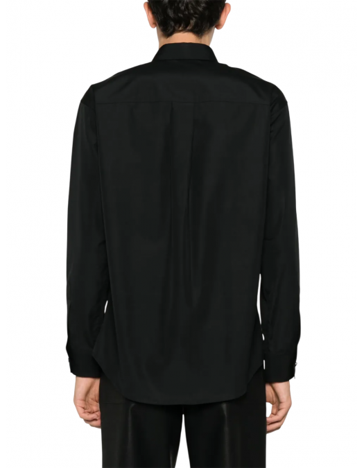 Camasa DSQUARED2, Text Print, Headquarter Dropped Design, Full Black - S74DM0862S36275900 Camasa DSQUARED2, Text Print, Headquarter Dropped Design, Full Black - S74DM0862S36275900