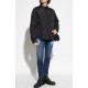 JACHETA DSQUARED2, Snap Padded Jacket, Buzunare atasate, Negru - S74DM0944S53817900