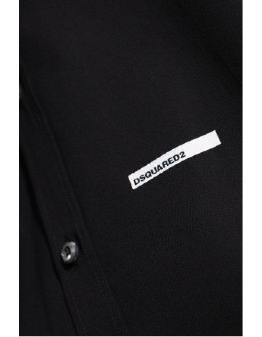 Camasa DSQUARED2, BLACK Cotton shirt - S74DM0953S36275900