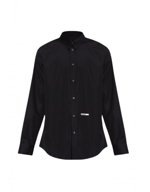 Camasa DSQUARED2, BLACK Cotton shirt - S74DM0953S36275900