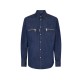 Camasa DSQUARED2, Wet And Dry Wash Biker Shirt, Bleumarin - S74DM1009D30029470