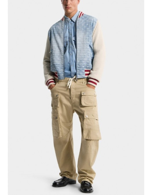 Camasa DSQUARED2, Super Light Wash Canadian Western Shirt - S74DM1014S30341470