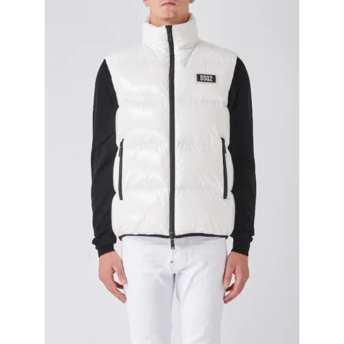Vest DSQUARED2, Puffer Vest, White