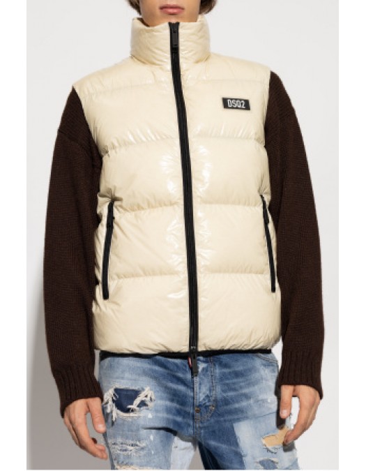 VESTA DSQUARED2, Puffer Design, Beige - S74FB0317S54056101