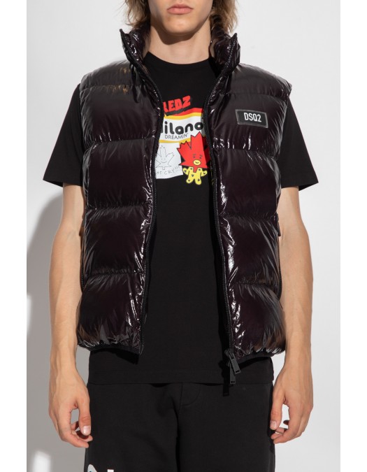 Vest DSQUARED2, Puffer Vest, Black - S74FB0317S54056900