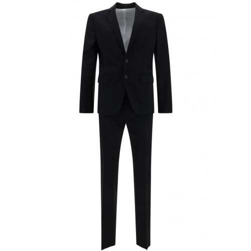 Costum DSQUARED2, Black Paris Suit, S74FT0458S40320900 Costum DSQUARED2, Black Paris Suit, S74FT0458S40320900