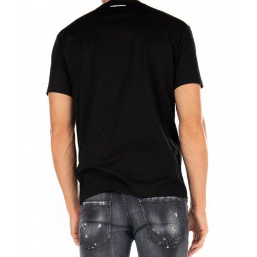 Tricou Dsquared2, 1964 BROS, Negru