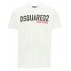 Tricou Dsquared2, White, Imprimeu Made in Italy - S74GD0828100100