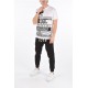 Tricou Dsquared2, Alb, Insertie text - S74GD0840100