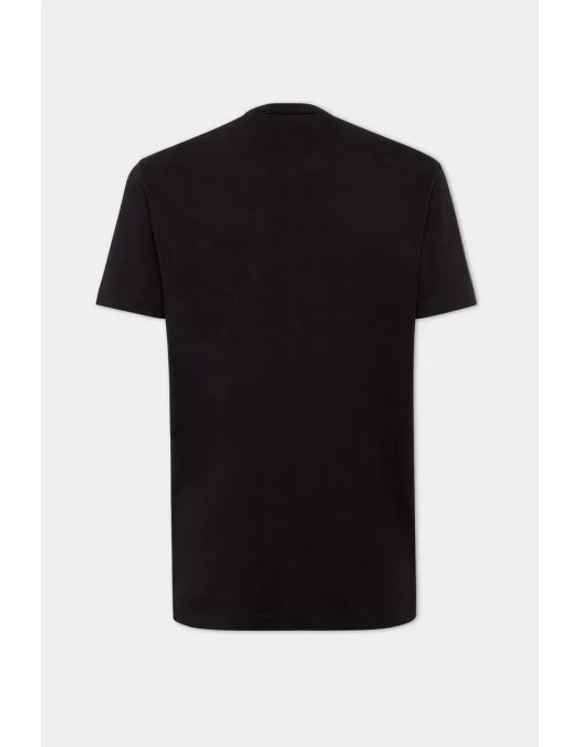 Tricou DSQUARED2, Mini Logo Print, Cool, Black - S74GD0946D20020900 Tricou DSQUARED2, Mini Logo Print, Cool, Black - S74GD0946D20020900