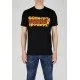 Tricou DSQUARED2, Surfer Print Multicolor, Black - S74GD1083S23009900 Tricou DSQUARED2, Surfer Print Multicolor, Black - S74GD1083S23009900