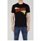 Tricou DSQUARED2, Kepp Surfing Print, Black