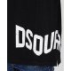 Tricou DSQUARED2, Print Brand, Black - S74GD1090S23009900