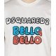 Tricou DSQUARED2, Bello Print, White - S74GD1095S23009100