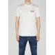 Tricou DSQUARED2, Logo Colorat Frontal, Alb - S74GD1096S23009100 Tricou DSQUARED2, Logo Colorat Frontal, Alb - S74GD1096S23009100