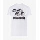 Tricou DSQUARED2, Rabbit Print, White - S74GD1136S22427100