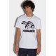 Tricou DSQUARED2, Rabbit Print, White - S74GD1136S22427100