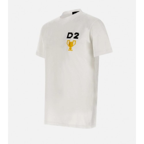 Tricou DSQUARED2, Pixel Print, S74GD1151S23009100 Tricou DSQUARED2, Pixel Print, S74GD1151S23009100