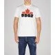Tricou DSQUARED2, Leaf Red Logo, Alb - S74GD1159S23009100 Tricou DSQUARED2, Leaf Red Logo, Alb - S74GD1159S23009100