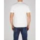 Tricou DSQUARED2, Leaf Red Logo, Alb - S74GD1159S23009100 Tricou DSQUARED2, Leaf Red Logo, Alb - S74GD1159S23009100