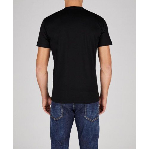 Tricou DSQUARED2, Leaf Red Logo, Negru