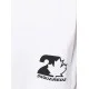 Tricou DSQUARED2, Print Frontal Leaf Logo, Alb - S74GD1198S23009100 Tricou DSQUARED2, Print Frontal Leaf Logo, Alb - S74GD1198S23009100