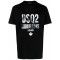 Tricou DSQUARED2, Subarbans Print, Black