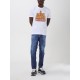 Tricou DSQUARED2, Slogan Print, Alb - S74GD1225S23009100