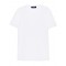 Tricou DSQUARED2, Logo Plaque Insert, White, Loose Fit