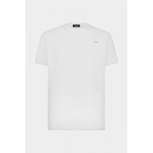 Tricou DSQUARED2, Brand Logo, White Tricou DSQUARED2, Brand Logo, White