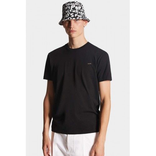 Tricou DSQUARED2, Brand Logo, Black