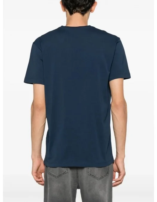 Tricou DSQUARED2, V Neck, Logo Plaque Insert, Cool Fit, Bleumarin - S74GD1254D20020524