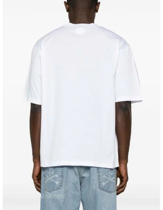 TRICOU DSQUARED2, Team 1995 Print, White - S74GD1257S23009100