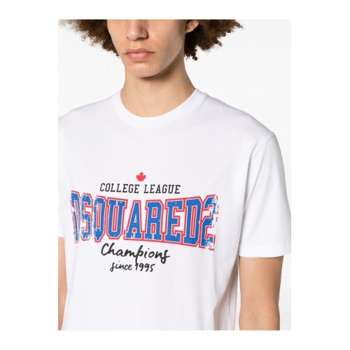 Tricou DSQUARED2, Champions, Logo Insert Tricou DSQUARED2, Champions, Logo Insert