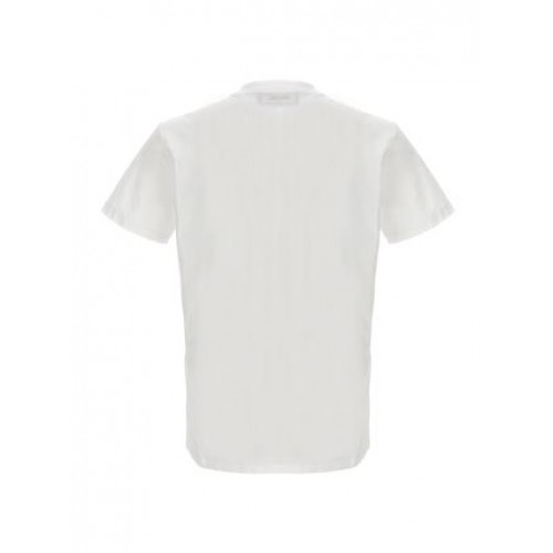 Tricou DSQUARED2, Logo Dog Print, White Tricou DSQUARED2, Logo Dog Print, White