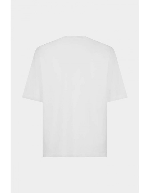 Tricou DSQUARED2, Logo Brand Print, White - S74GD1264S23009100