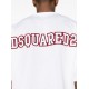 Tricou DSQUARED2,  Red Logo Brand, White - S74GD1266S21658100