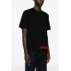 Tricou DSQUARED2, Classic Black, Red Logo Insert - S74GD1301S22427900