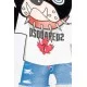 Tricou DSQUARED2, French Bulldog Print, Man - S74GD1325D20020100