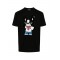 Tricou DSQUARED2, French Bulldog Print, Man, Negru