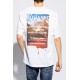 Tricou DSQUARED2, Peaky Lake, White - S74GD1335S24662100