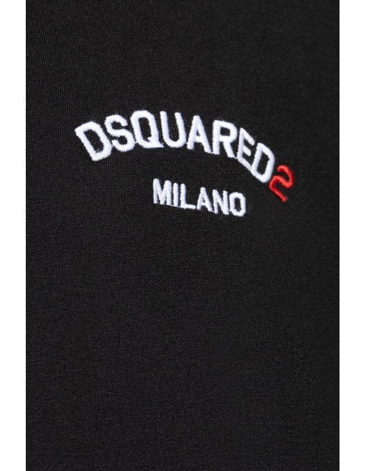 Tricou DSQUARED2, Milano, Logo frontal - S74GD1357D20020900