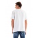 Tricou DSQUARED2, White, Central Logo - S74GD1364D20020100