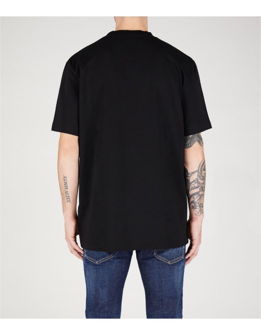 Tricou DSQUARED2, Black, Central Logo - S74GD1364D20020900