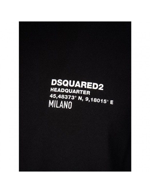 Tricou DSQUARED2, Regular fit, Black - S74GD1367D20020900