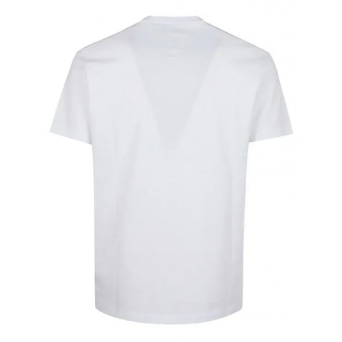 Tricou DSQUARED2, Adventure Is Calling Print, White, Slim Fit Tricou DSQUARED2, Adventure Is Calling Print, White, Slim Fit