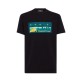Tricou DSQUARED2, Adventure Is Calling Print, Cool Fit, Negru - S74GD1395D20020900