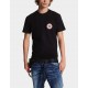 Tricou DSQUARED2, Logo Patch, Cool Fit, Black - S74GD1396D20020100