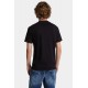 Tricou DSQUARED2, Logo Patch, Cool Fit, Black - S74GD1396D20020100