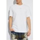 Tricou DSQUARED2, Silver Logo Application, White - S74GD1398D20020100